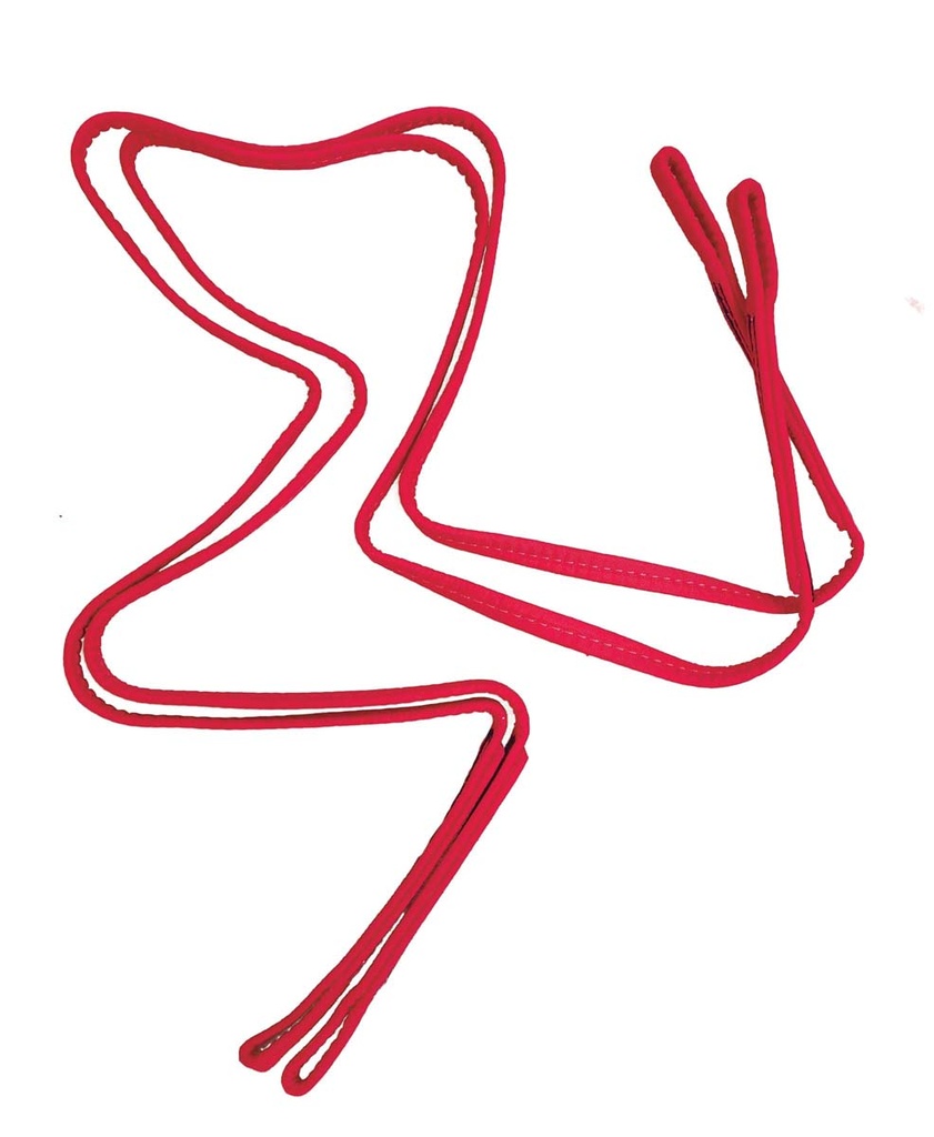 Drisses secours rouges séparées 115cm