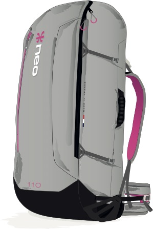 [NEOBAG0410-W] Fly Classic 110L women
